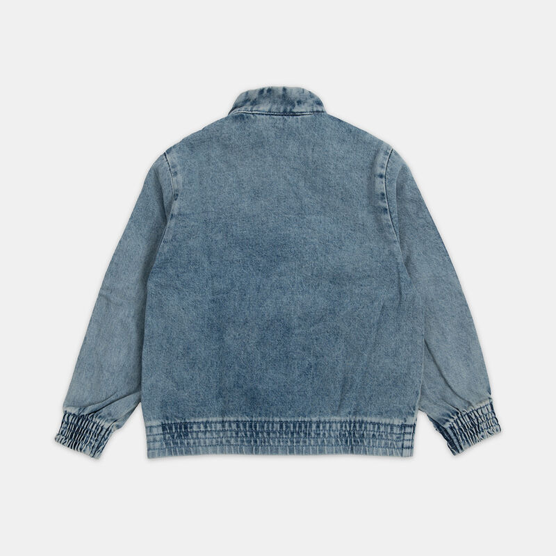 Giacca adidas Firebird Loose Denim bambini, azzurro