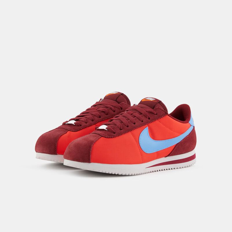Nike Cortez Textile, rosso/azzurro