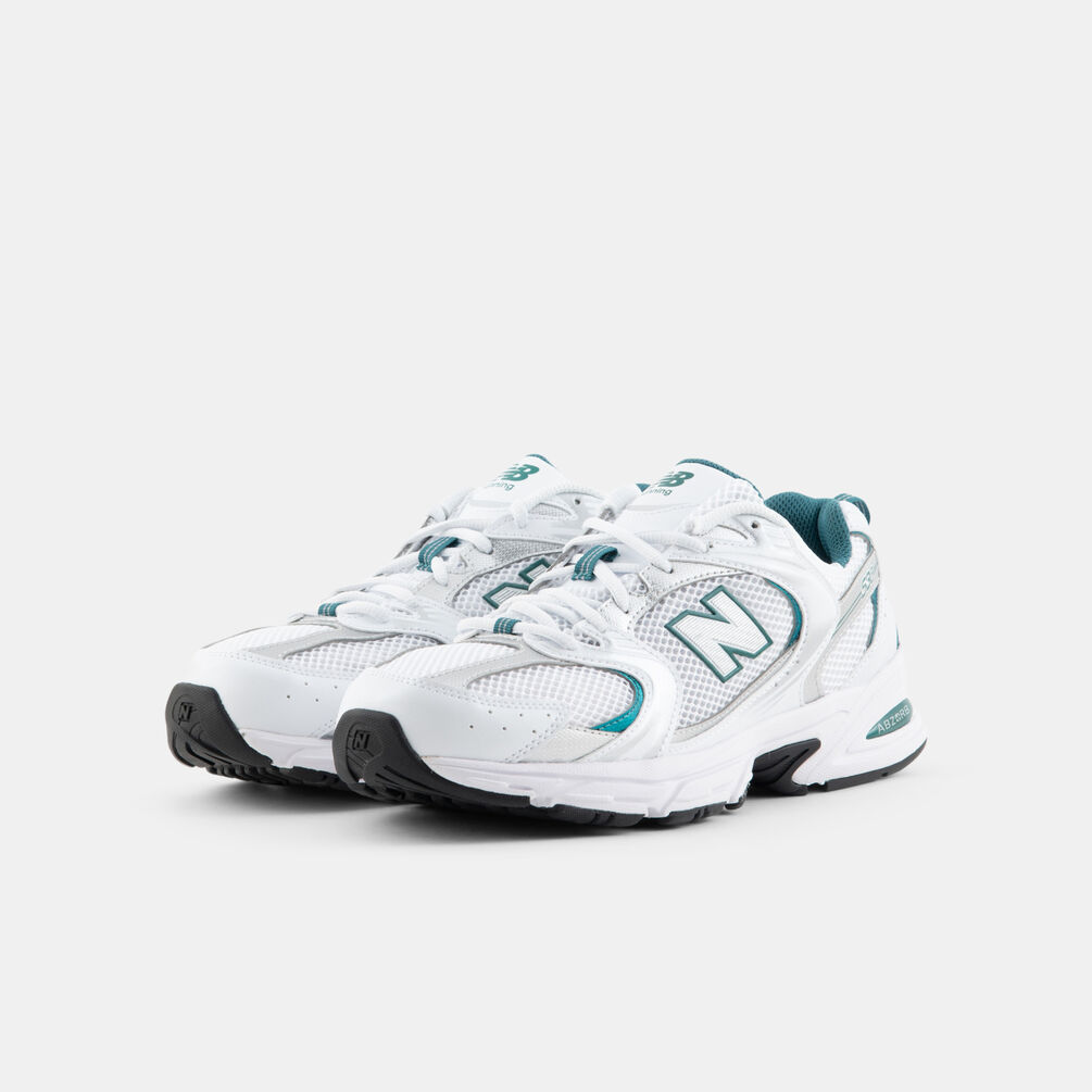New Balance 530, bianco/verde/argento