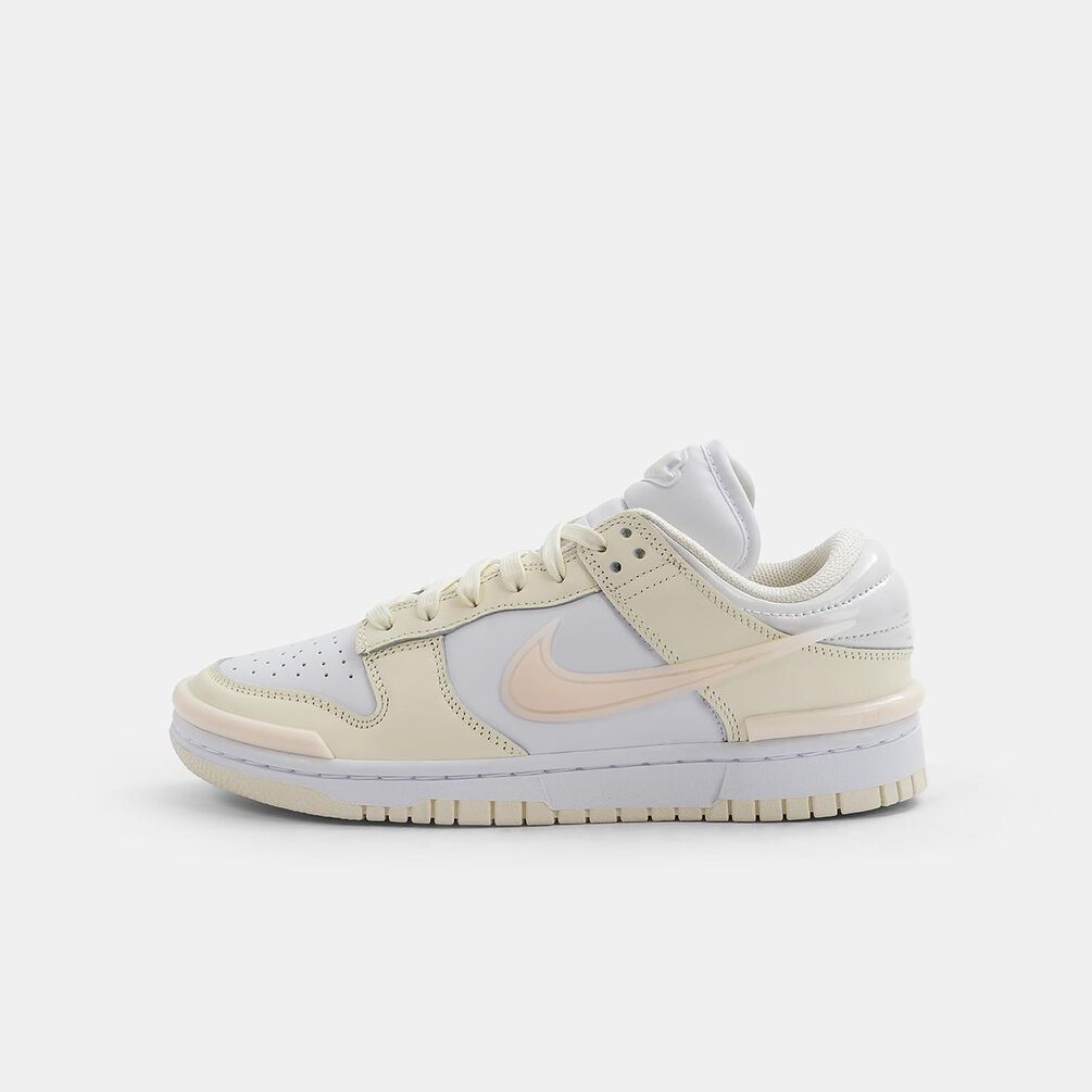 Nike Dunk Low Twist Coconut Milk (W), Giallo/bianco