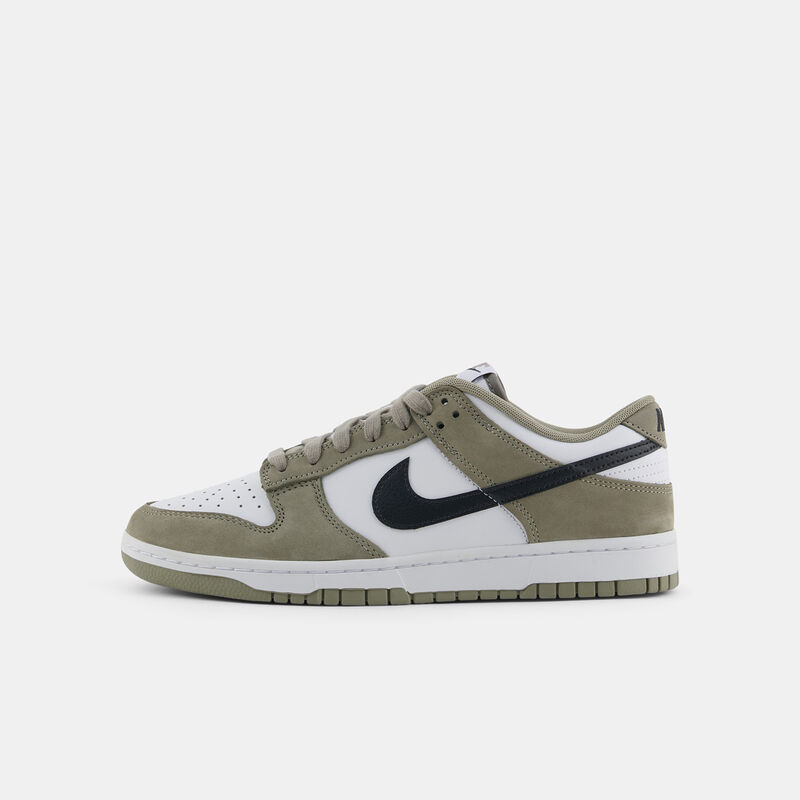 Nike Dunk Low Olive Suede, verde/bianco/nero