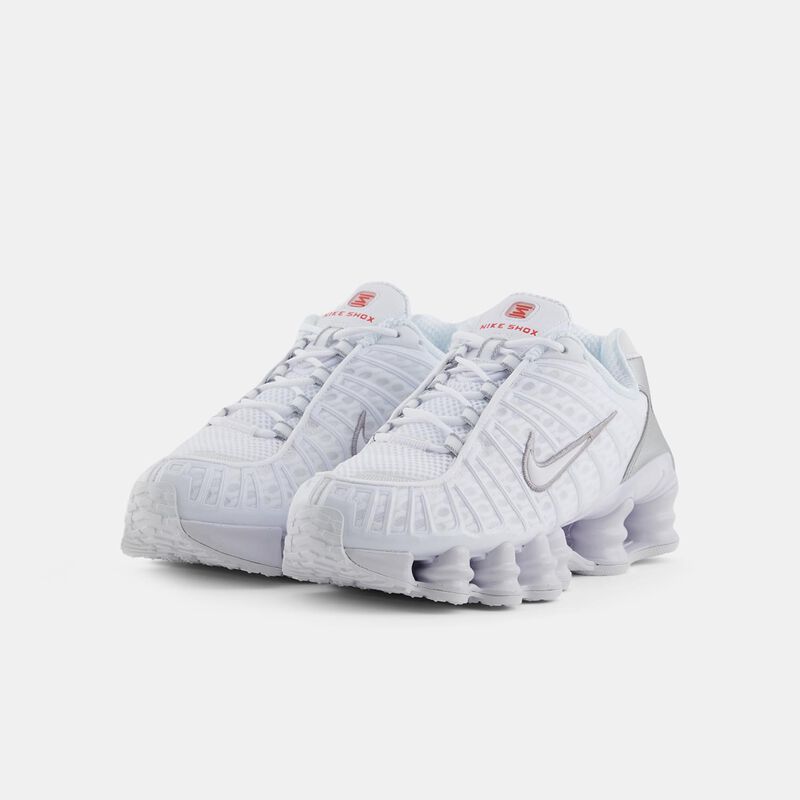 Nike Shox TL, bianco/argento/arancione