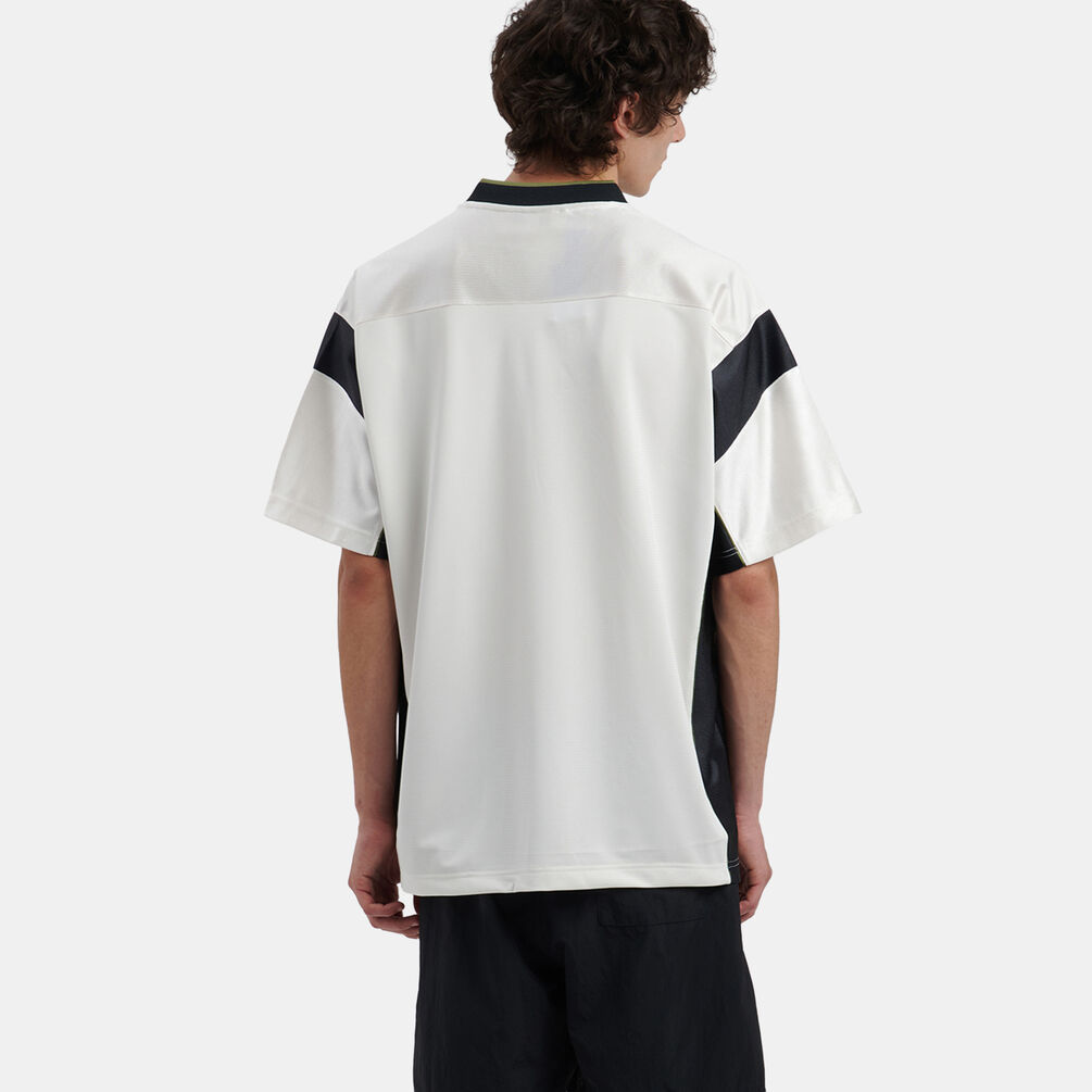 T-shirt adidas Football, bianco/nero/oro