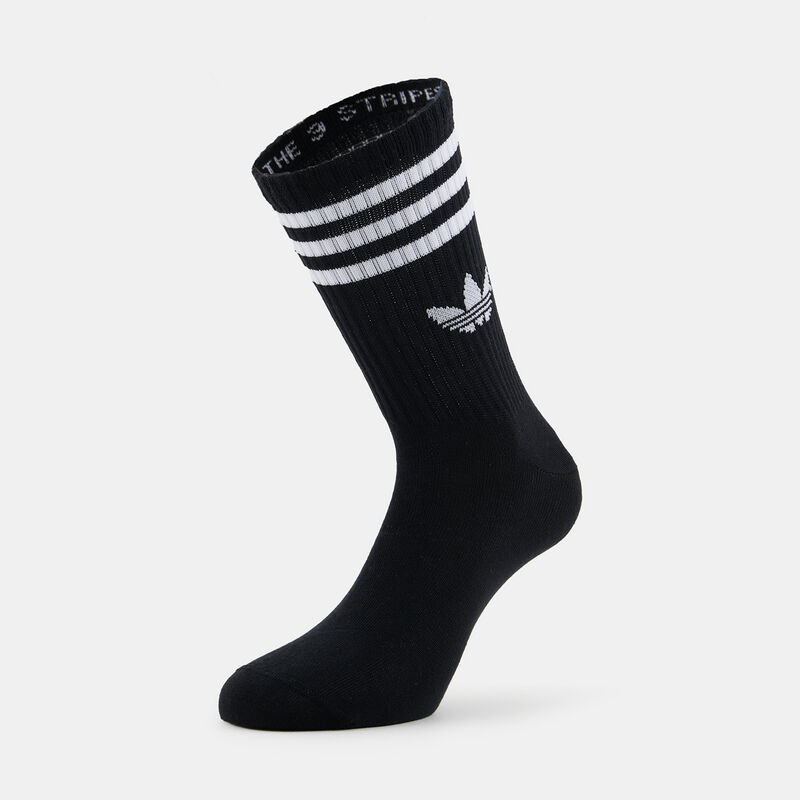 Calzini adidas 3 Stripes (3 paia), bianco/nero/grigio