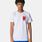T-shirts Kappa Authentic Graphik Leugene, bianco/multicolor