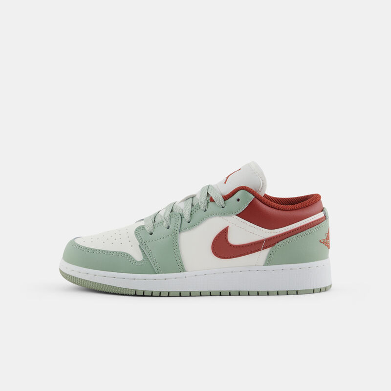 Air Jordan 1 Low Jade Horizon (GS), verde/beige/bordeaux