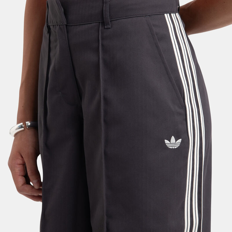 Pantaloni adidas Firebird Track Pant, grigio/bianco