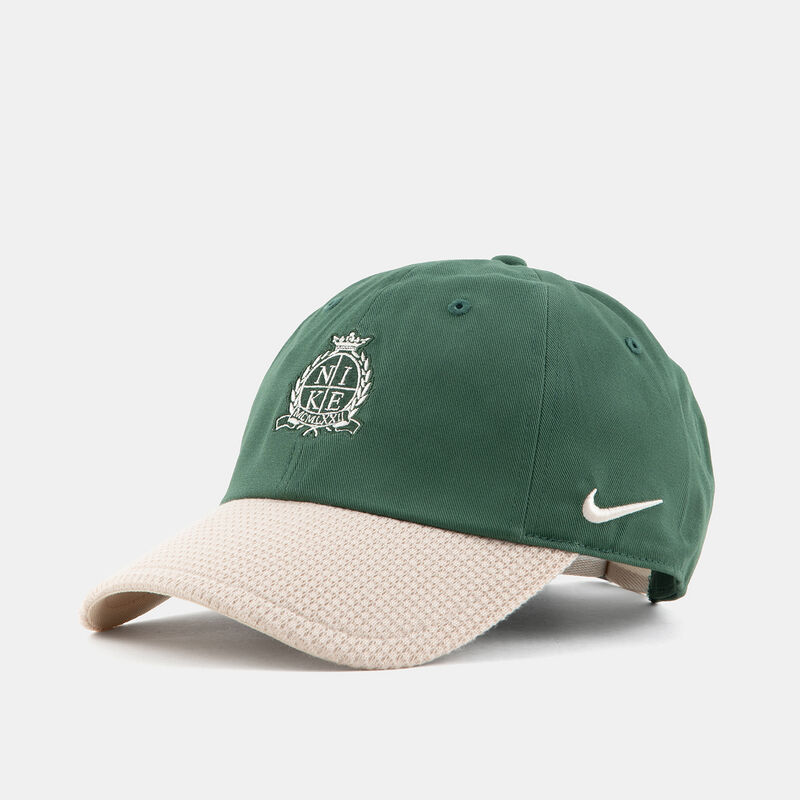 Cappellino Nike Club Unstructured US Knit 26, verde/beige