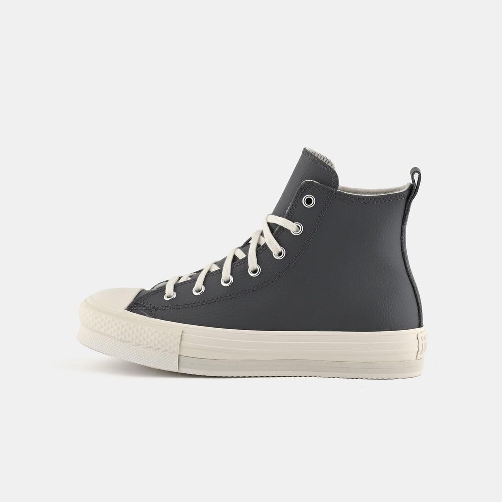 Converse Chuck Taylor All Star EVA Lift Leather, grigio/marrone/bianco