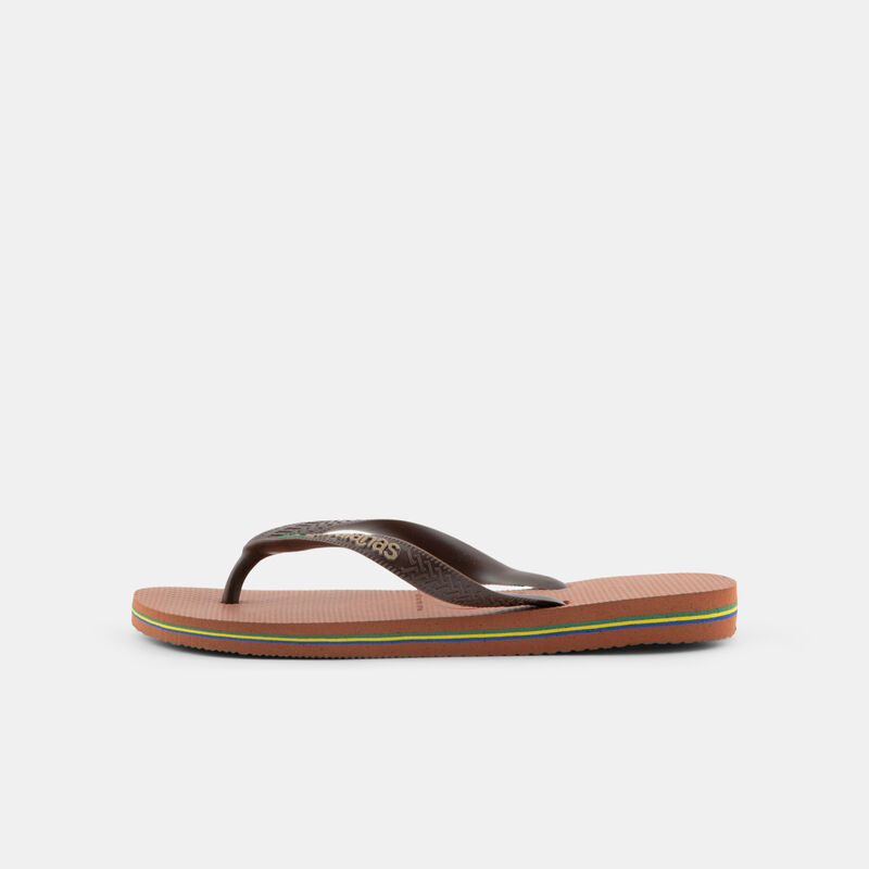 Havaianas Brasil Logo, marrone