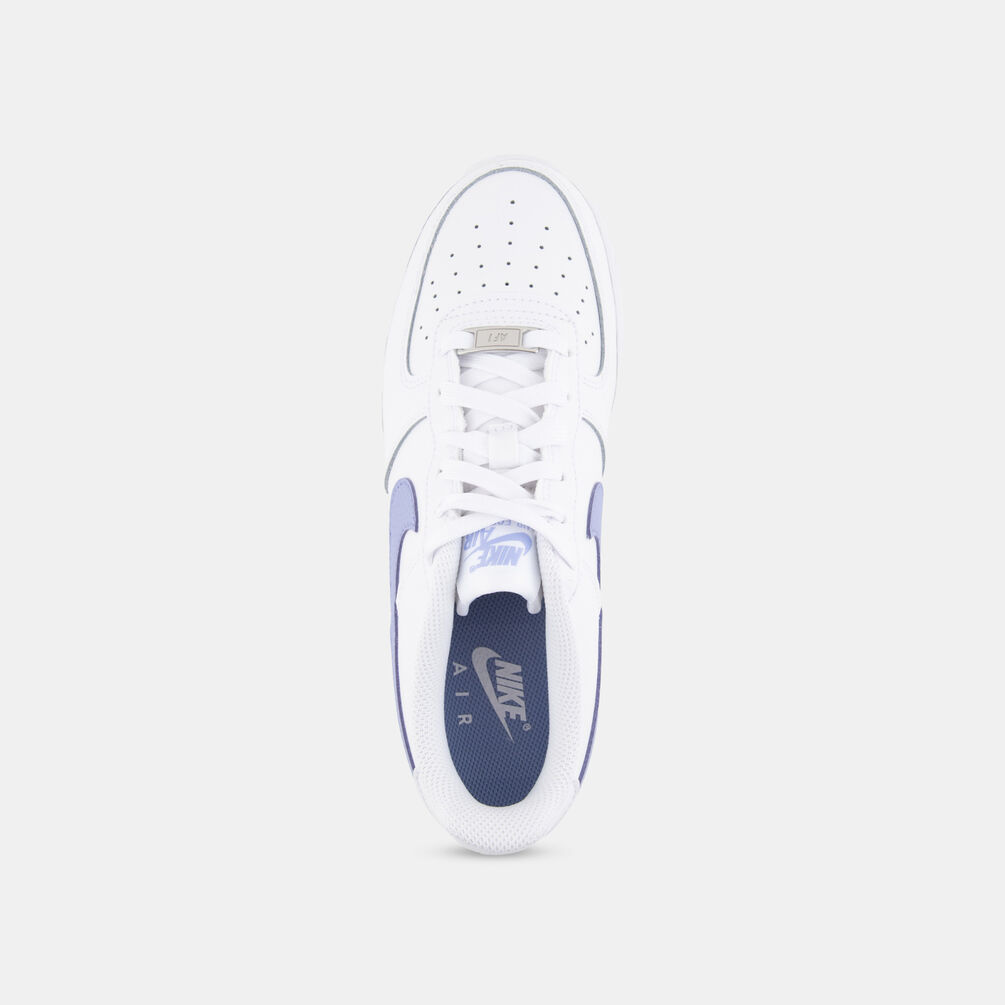 Nike Air Force 1 (GS), bianco/lilla