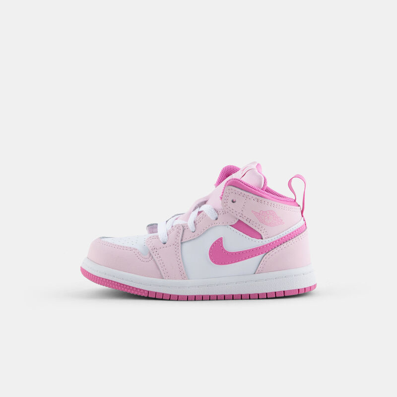 Air Jordan 1 Mid Pearl Pink (TD), rosa/fucsia/bianco