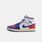 Air Jordan 1 Mid, bianco/blu/rosso