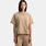T-shirt Nike Classic Boxy, beige/bianco