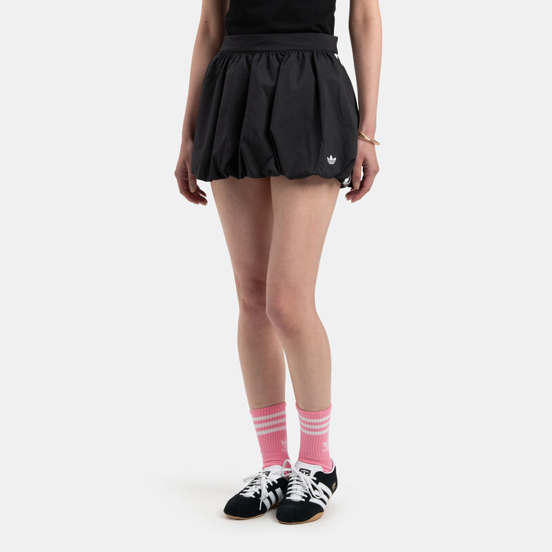 Gonna adidas Balloon, nero/bianco