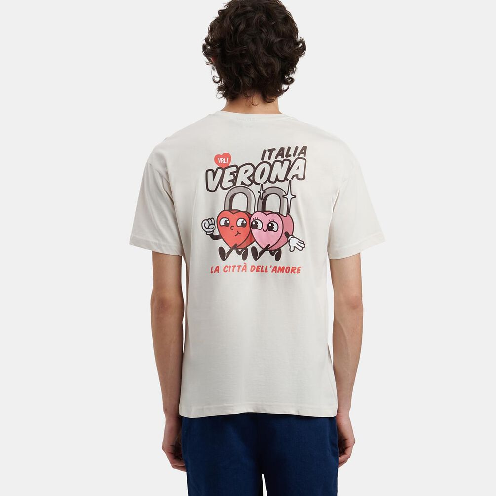 T-shirt VRL City Tee Verona, bianco