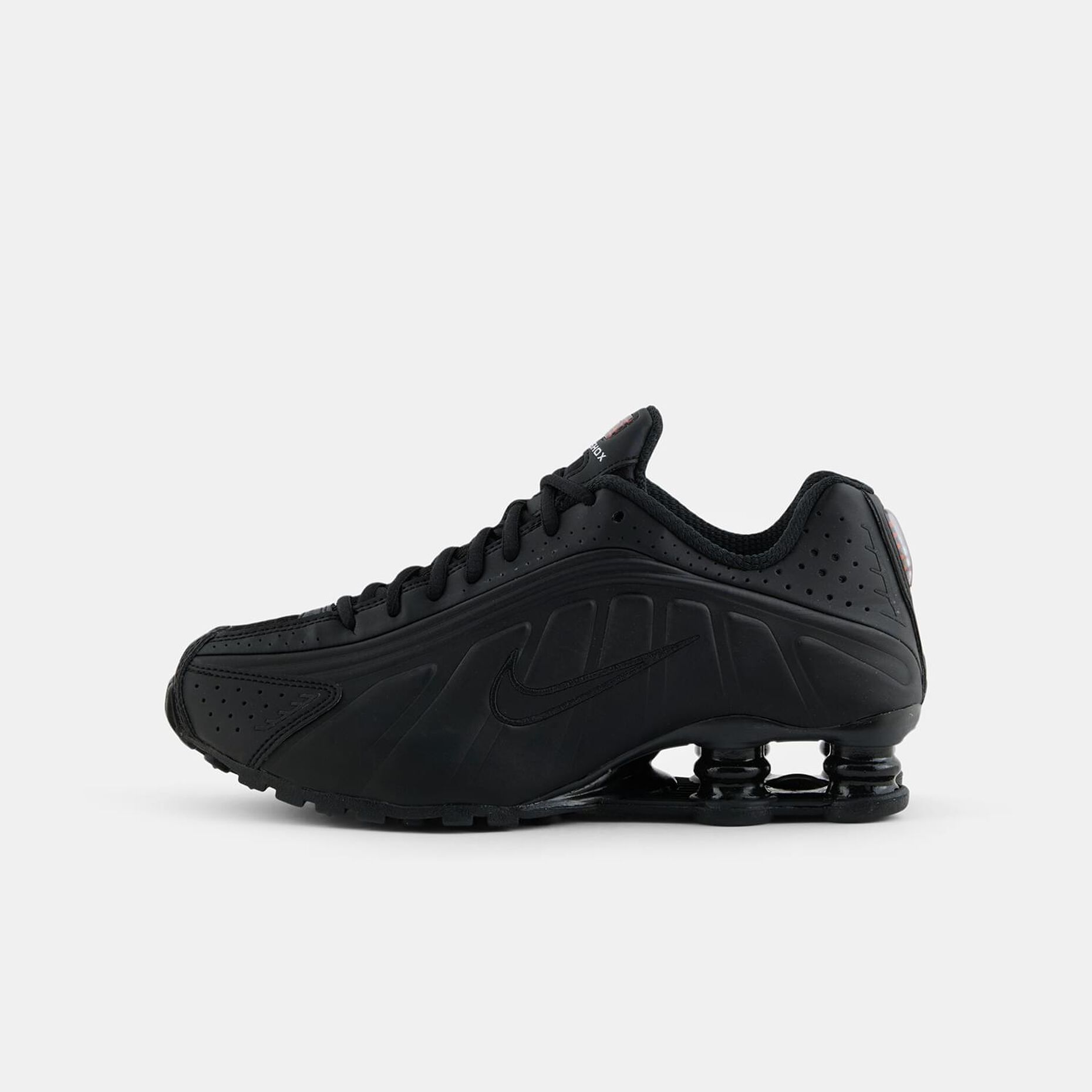 Nike Shox R4, nero/arancione
