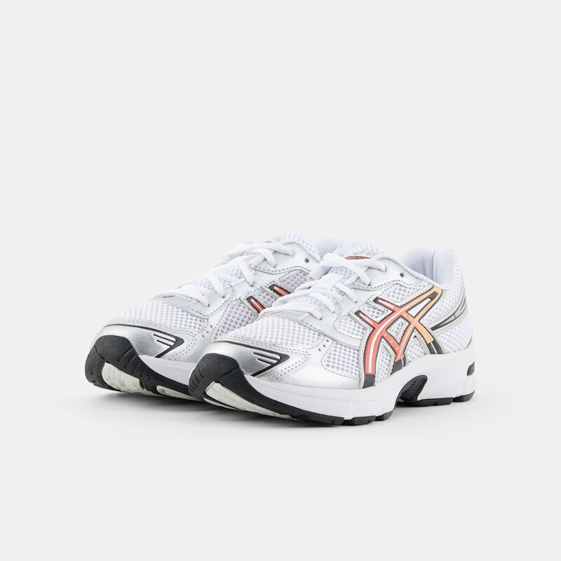Asics Gel-1130, bianco/argento/arancione