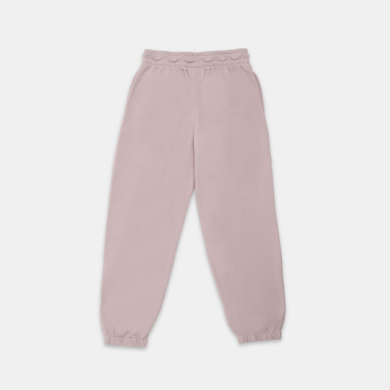 Pantaloni Jordan Brooklyn Fleece ragazzi, rosa/bianco