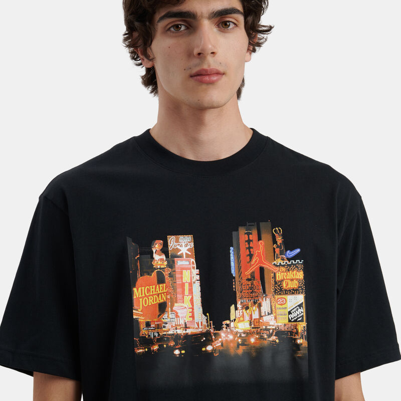 T-Shirt Jordan Night City Lights, nero