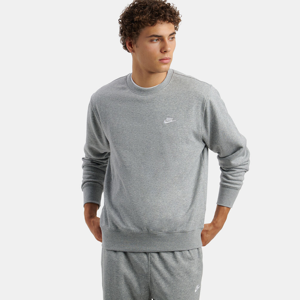 Felpa Nike Sportswear Club, grigio/bianco