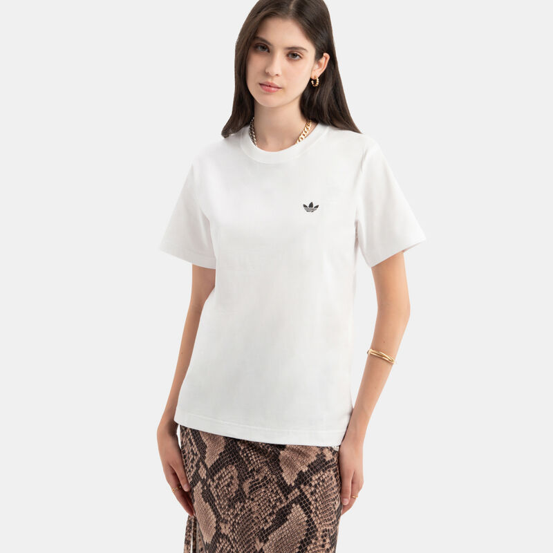 T-shirt adidas Trefoil Essentials, bianco