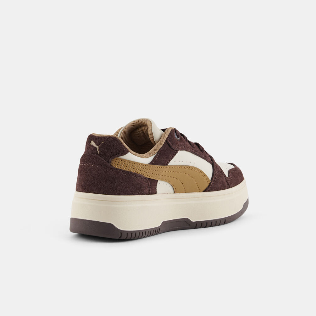 Puma Rebound Femme Low, marrone/beige