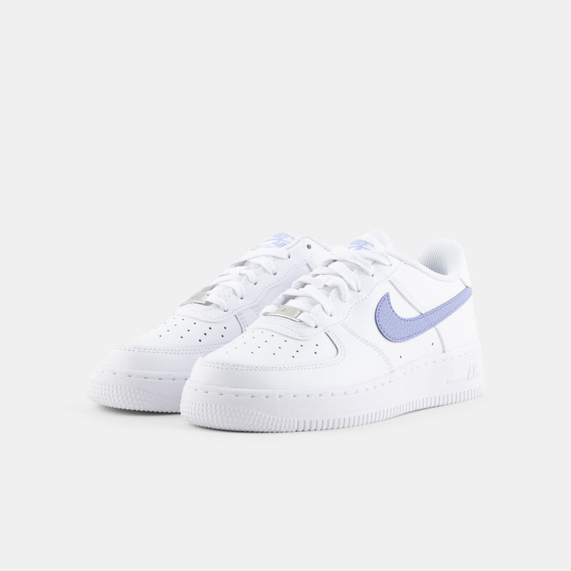 Nike Air Force 1 (GS), bianco/lilla