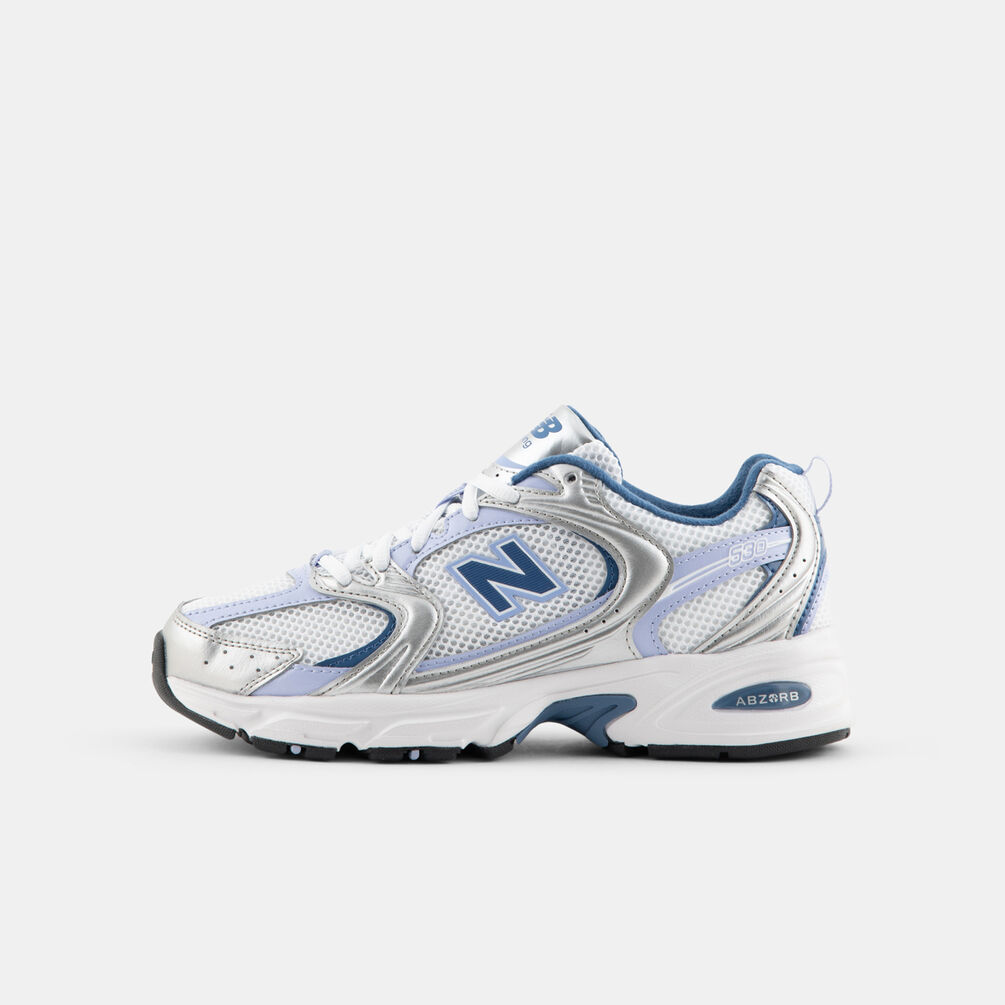 New Balance 530, bianco/azzurro/argento