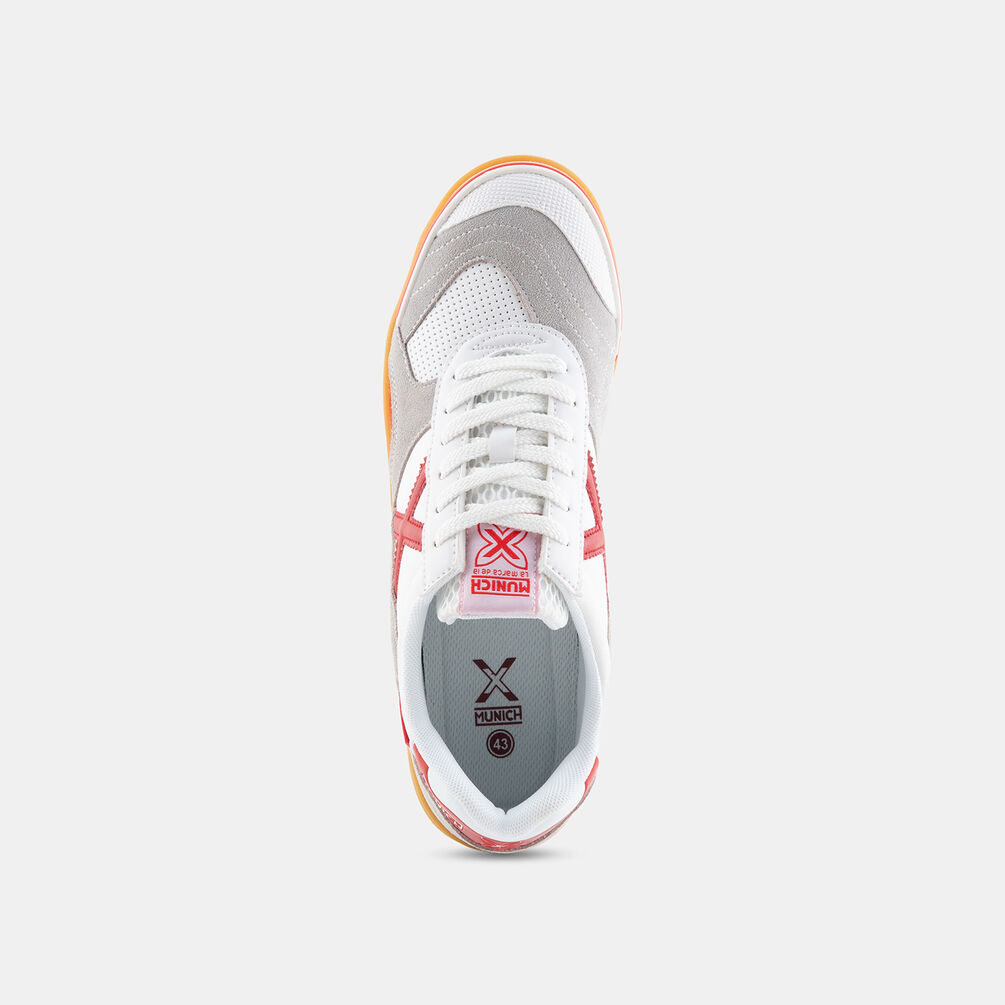 Munich Gresca XLS, bianco/grigio/rosso