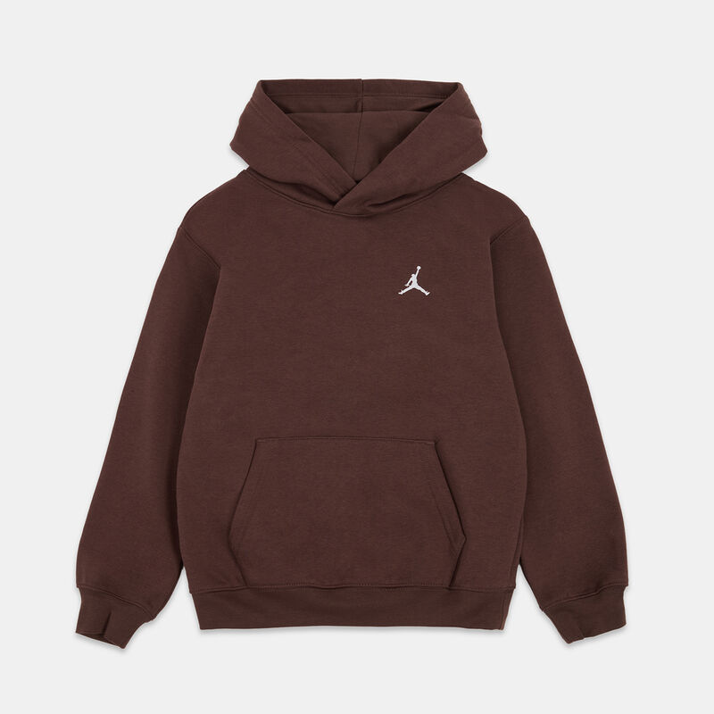 Felpa Jordan Brooklyn Fleece ragazzi, marrone/bianco