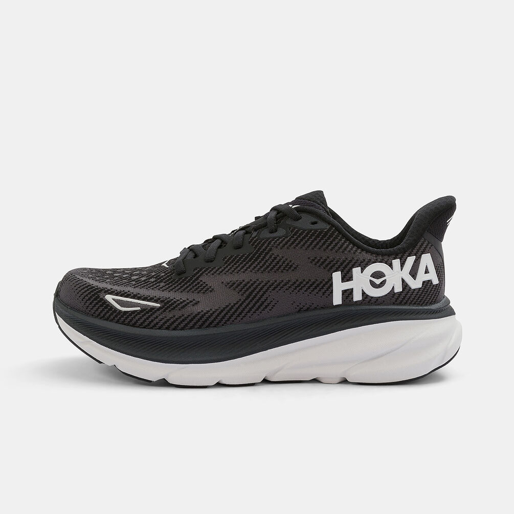 Hoka Clifton 9, nero/bianco