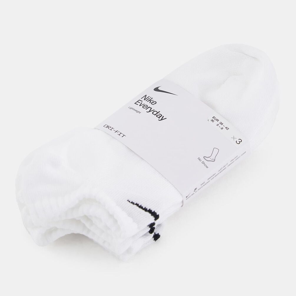 Calzini Nike Everyday Lightweight (3 paia), bianco