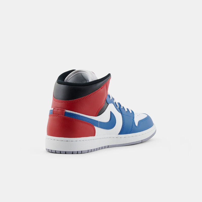 Air Jordan 1 Mid Team USA, bianco/rosso/blu