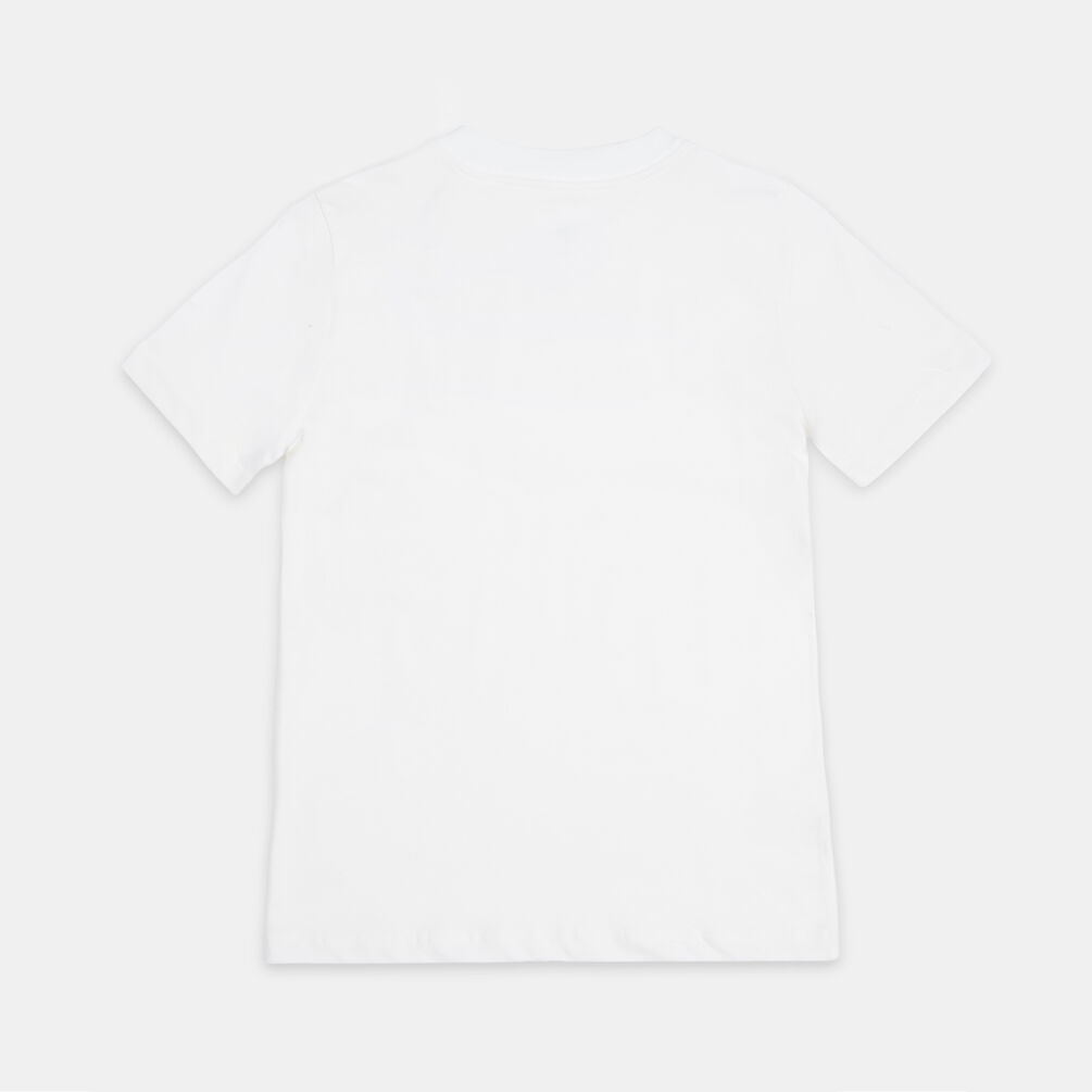 T-shirt Nike Sportswear Club ragazzi, bianco/nero