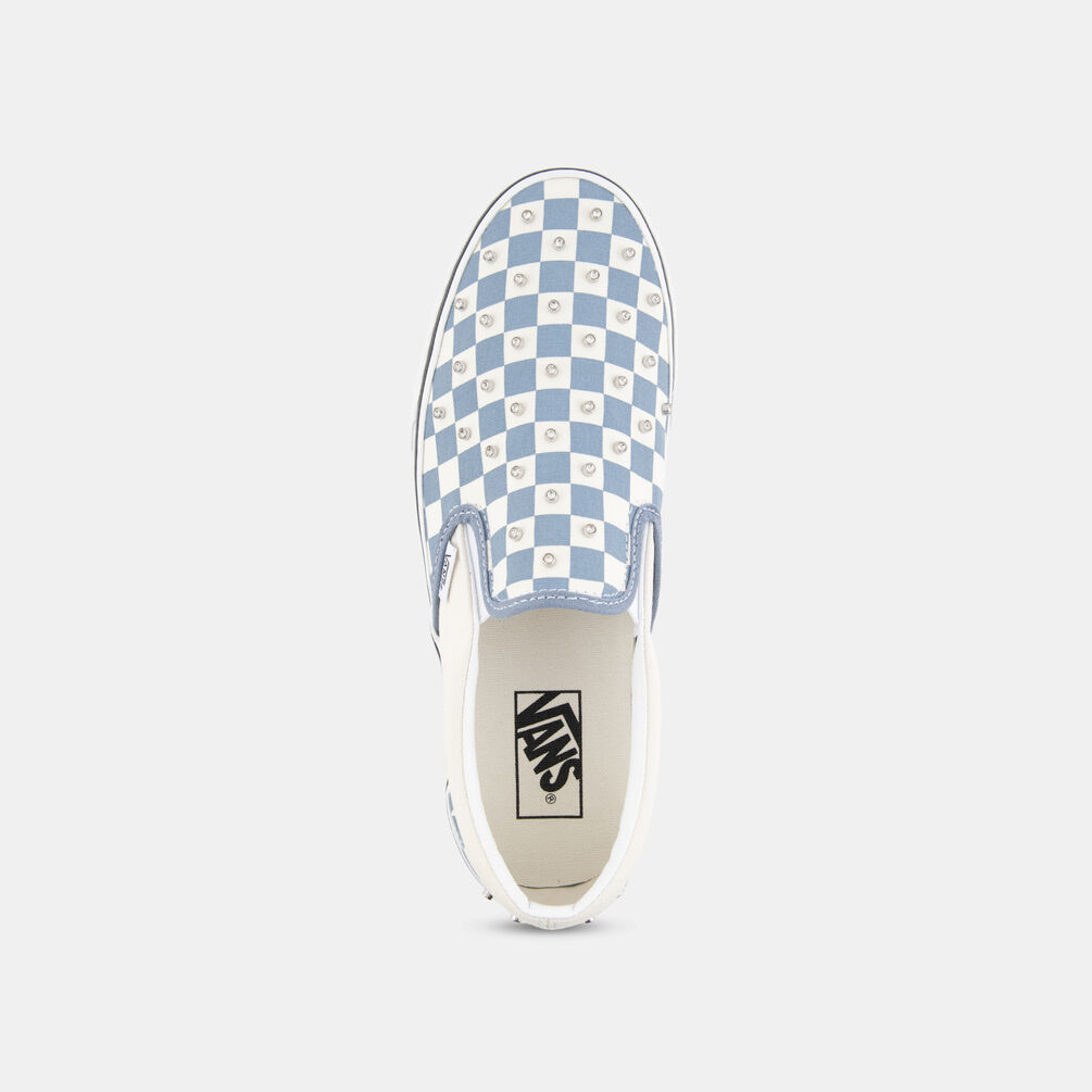 Vans Classic Slip-On, azzurro/bianco