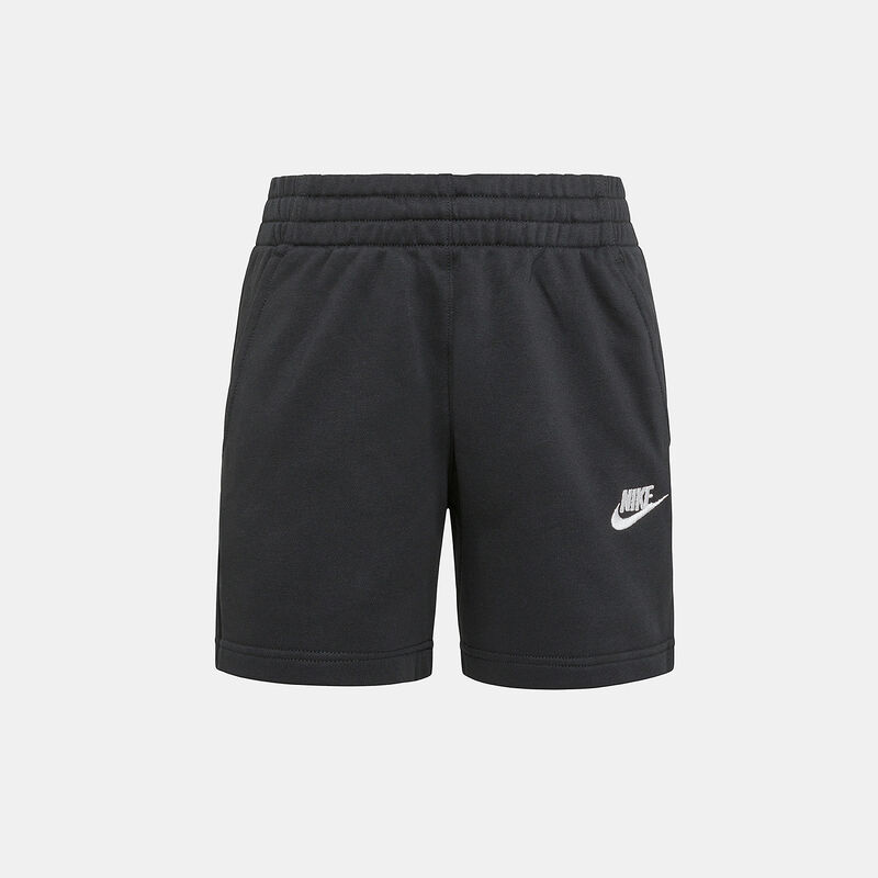 Short Nike Sportswear Club Fleece Ragazzi, nero/bianco