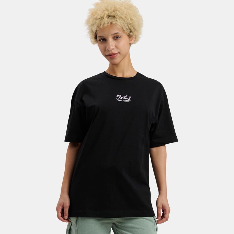 T-shirt Speedy Tee One Piece, nero/rosa/bianco