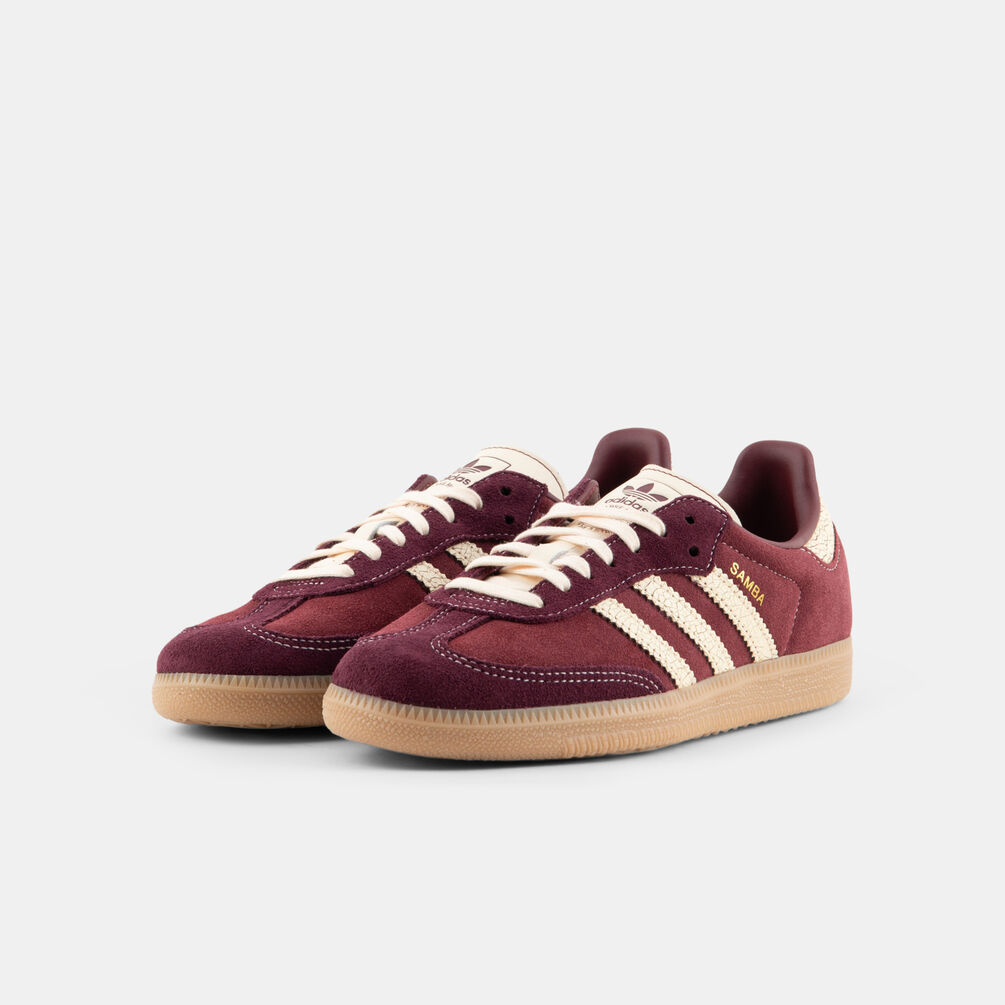 adidas Samba OG, bordeaux/beige