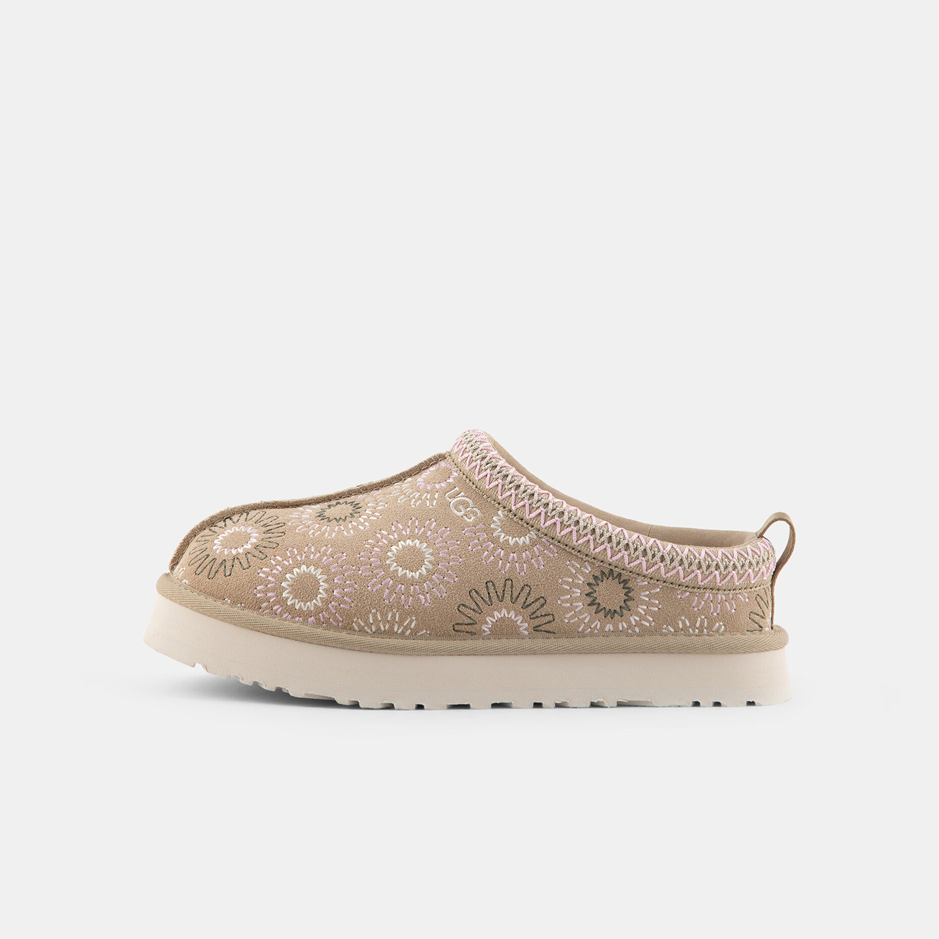 UGG Tazz Sun Stitch, beige/rosa