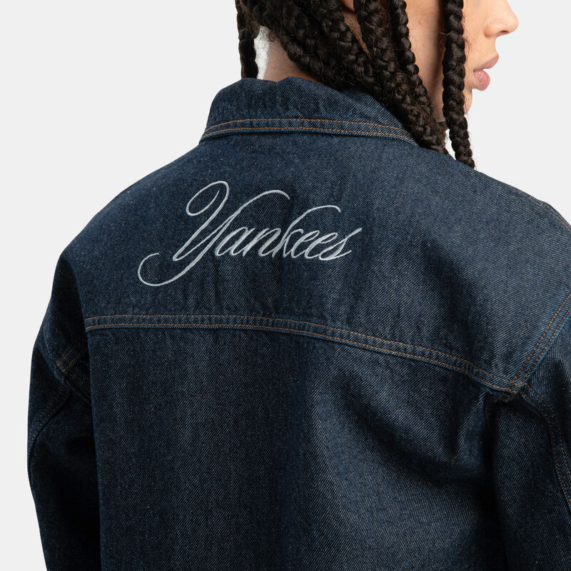 Giacca New Era New York Yankees MLB SMU Denim, blu