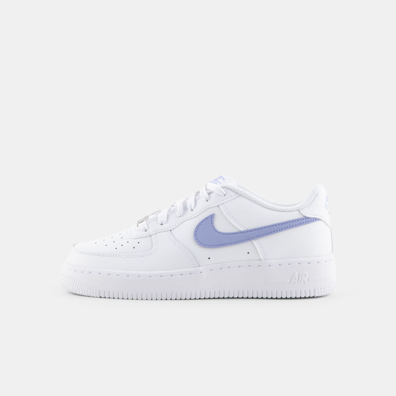 Nike Air Force 1 (GS), bianco/lilla