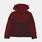 Felpa con zip Nike Sportswear Tech Fleece ragazzi, bordeaux/nero