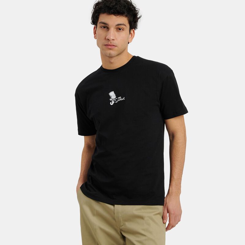 T-shirt Speedy Tee The Simpsons, nero/bianco