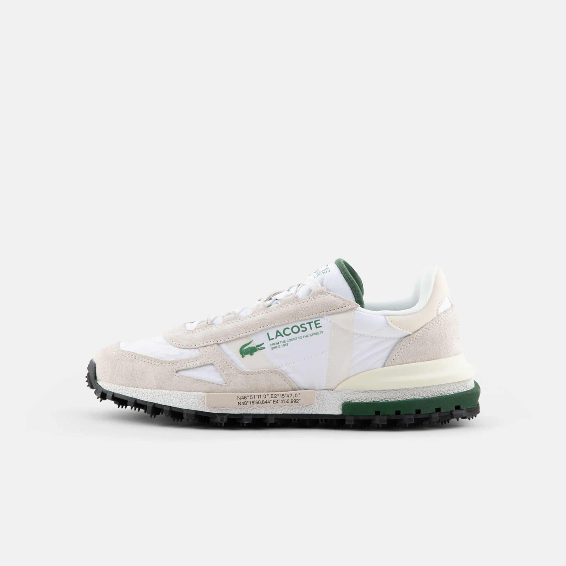 Lacoste Elite Active, bianco/beige/verde