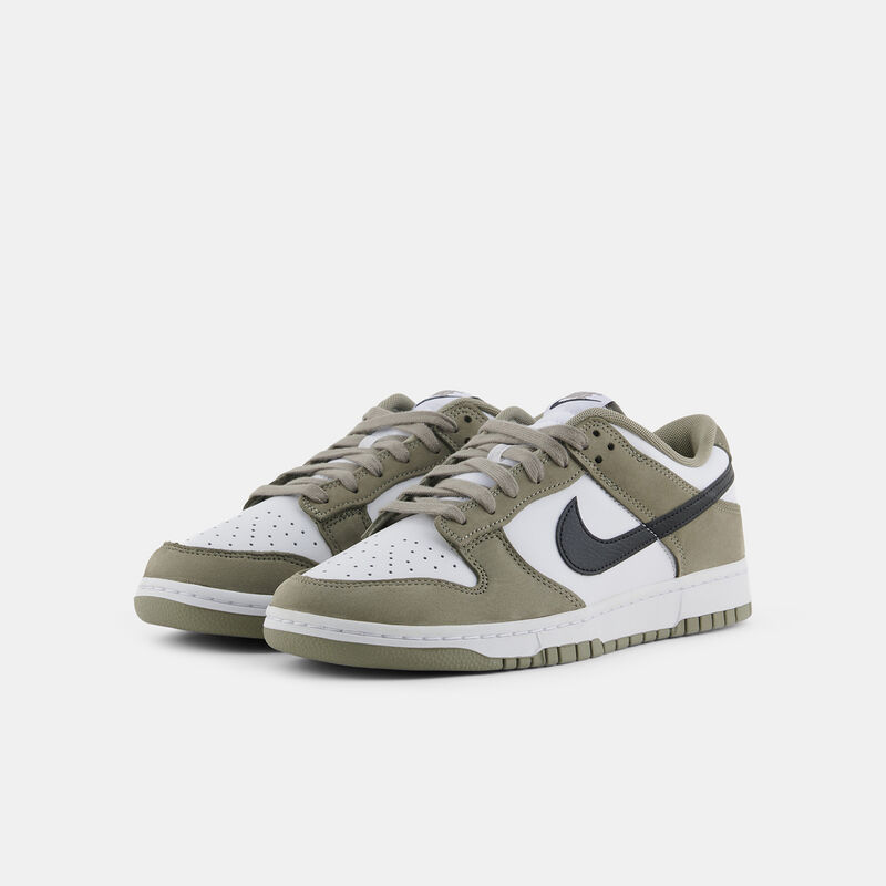 Nike Dunk Low Olive Suede, verde/bianco/nero