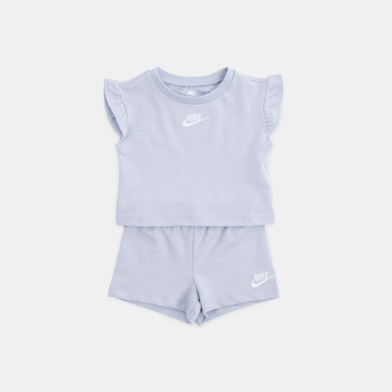 Completo Nike Baby French Terry neonati, viola