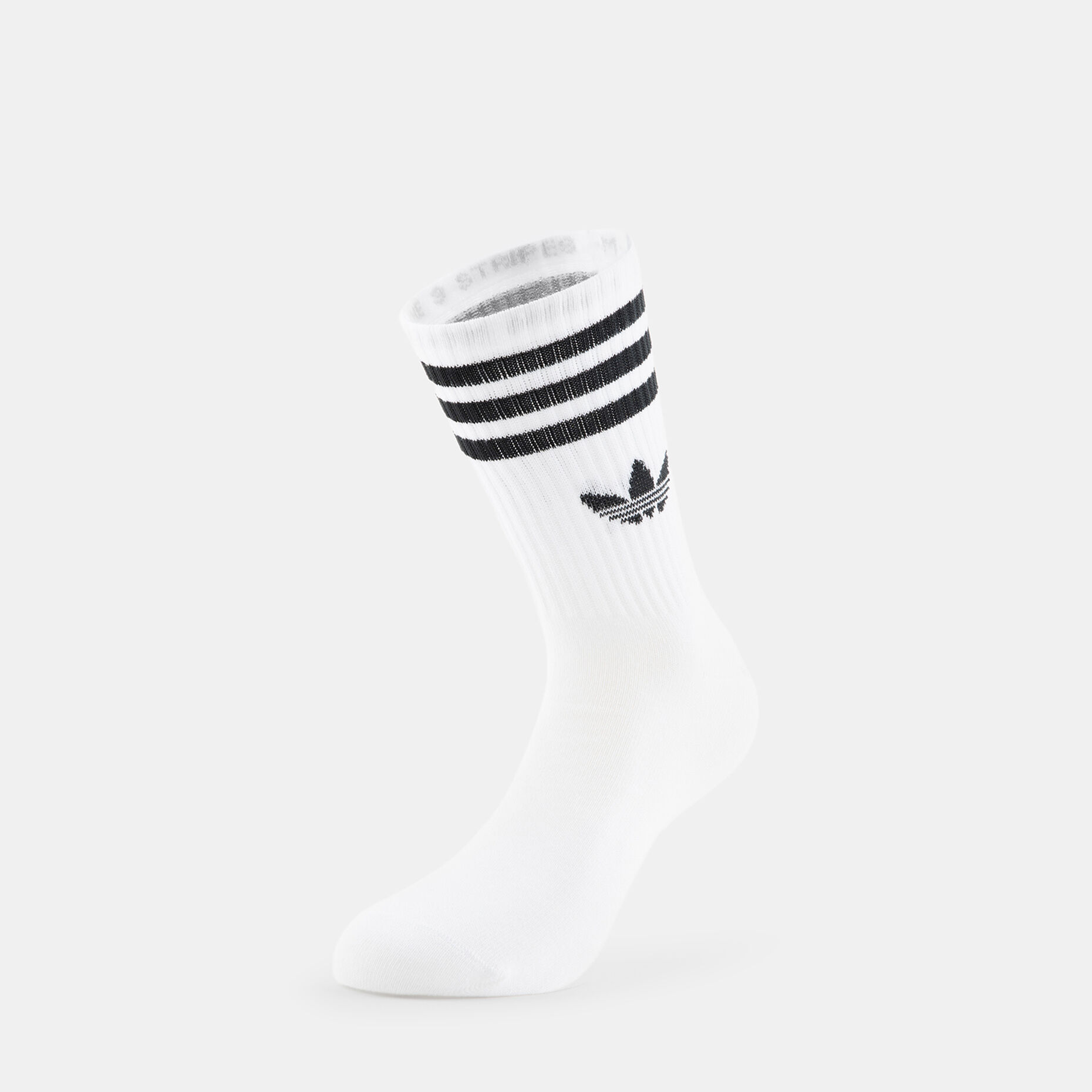 Calzini adidas 3-Stripes (3 paia), bianco/nero