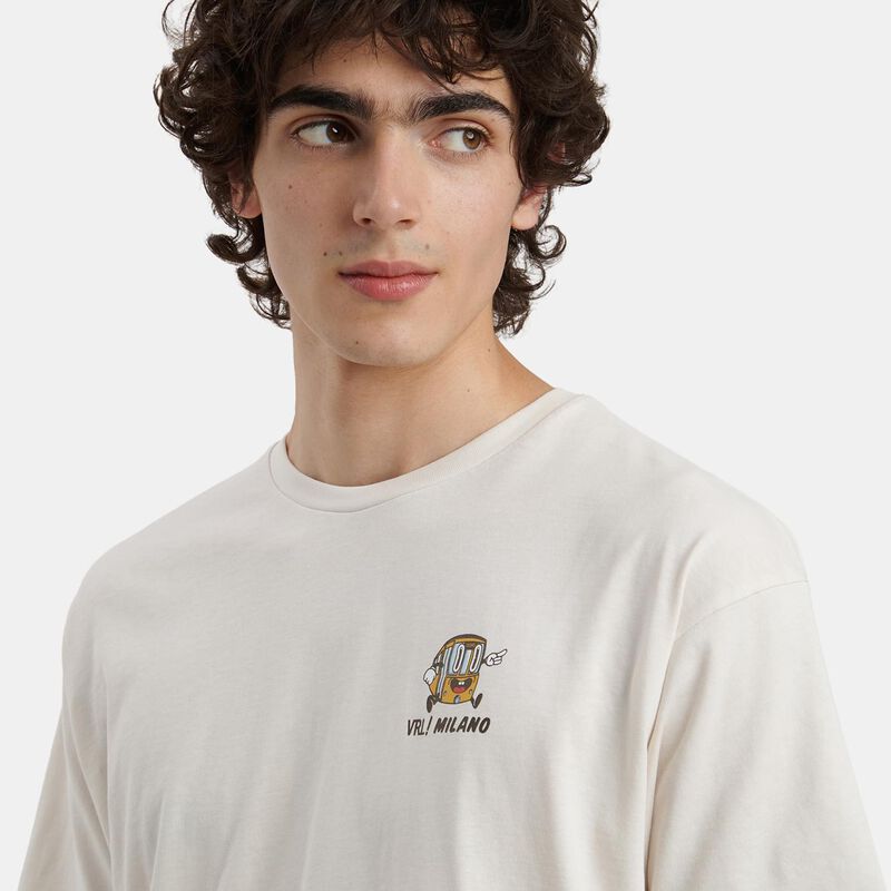 T-shirt VRL City Tee Milano, bianco