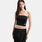 Top adidas Tube 3-Stripes, nero/bianco
